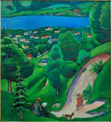 Landscape at Tegernsee